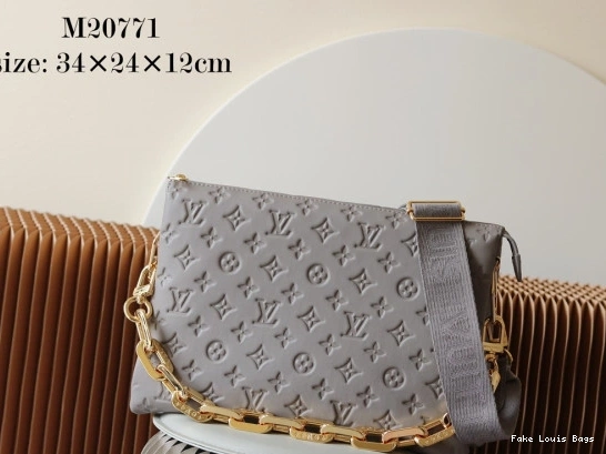 Fake Louis Bags LOUIS MM-34*24*12cm COUSSIN VUITTON 0712